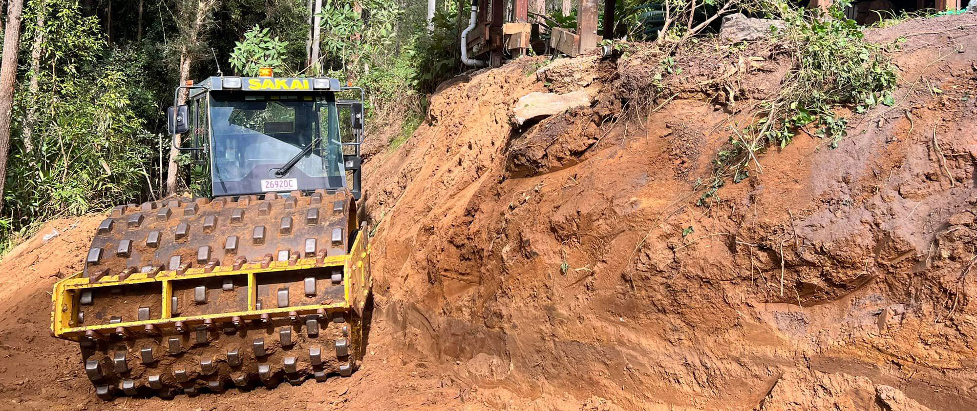 Hero image for Genbeall Contruction, a Padfoot earthmoving machine